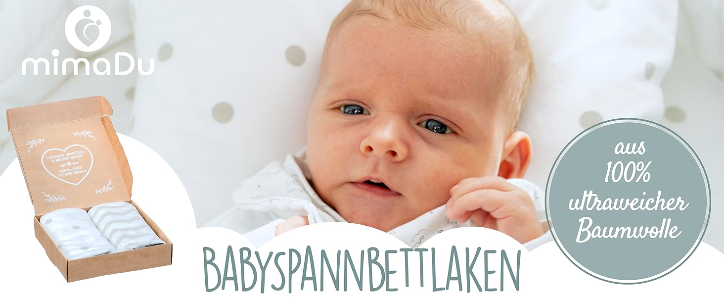 Набір постільної білизни для малюків з органічної бавовни GOTS (Oeko-Tex100) 100 x 135 см - комплект постільної білизни для дитячого ліжечка з наволочкою та ковдрою для хлопчиків та дівчаток (Сірий 1, 100x135 см + 40x60 см)