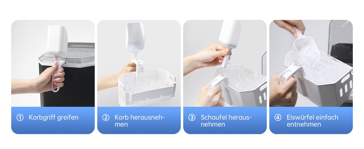 Машина для приготування льоду Ice Maker 1.3л, 9 кубиків за 6 хвилин, самоочищення, тиха, для кухні, офісу, бару, вечірки