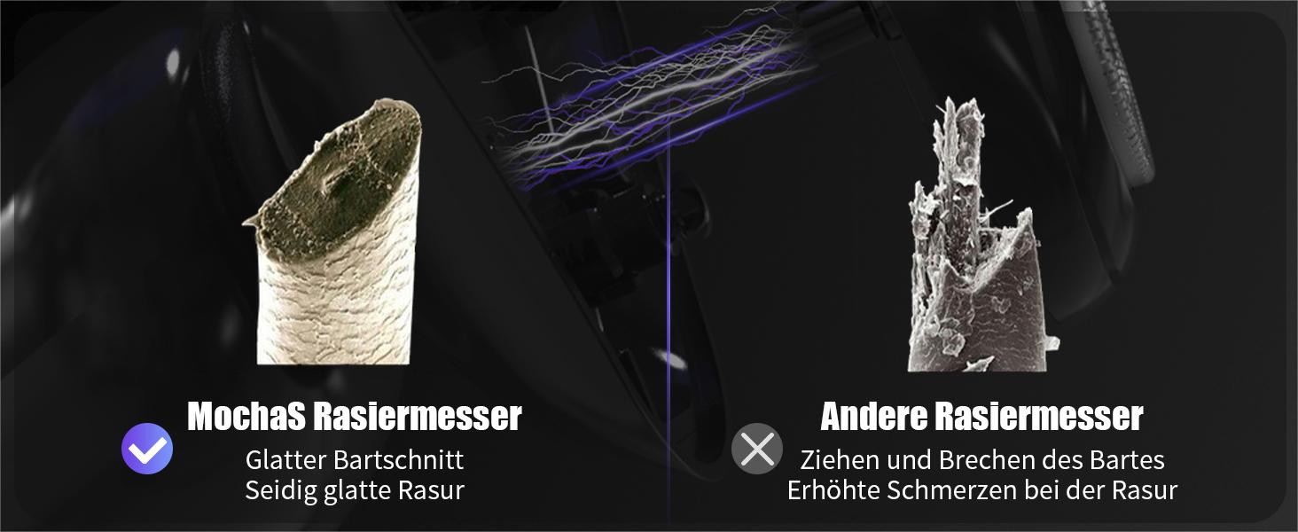 Електричний гоління для чоловіків Sejoy з 4D головкою, бездротовий, для мокрого та сухого гоління, потужний мотор