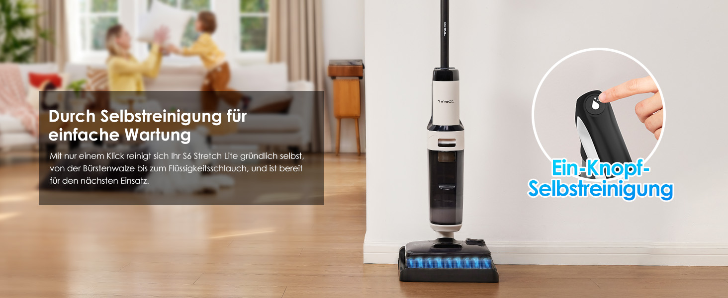 Бездротовий пилосос Tineco S5 Combo: ідеальний для шерсті тварин та липких забруднень, з інтелектом та LED-дисплеєм