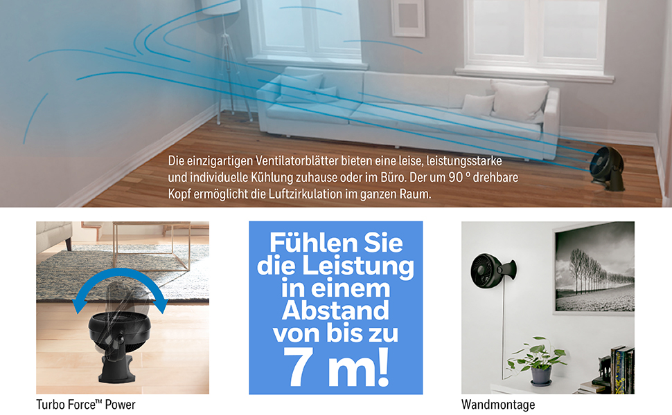 Настільний вентилятор Honeywell HT900E4, 40 Вт