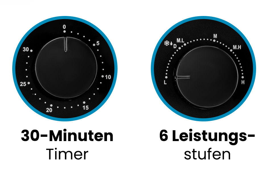 Мікрохвильова піч Bomann MW 6014 CB чорна, 700 Вт, 20 л, 6 рівнів потужності, поворотний піднос 360°