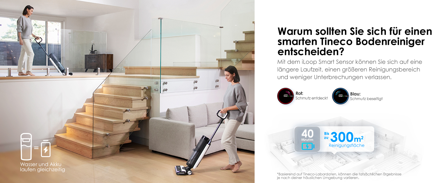 Вертикальний миючий пилосос Tineco Floor ONE S7 Pro з функцією FlashDry та системою DualBlock