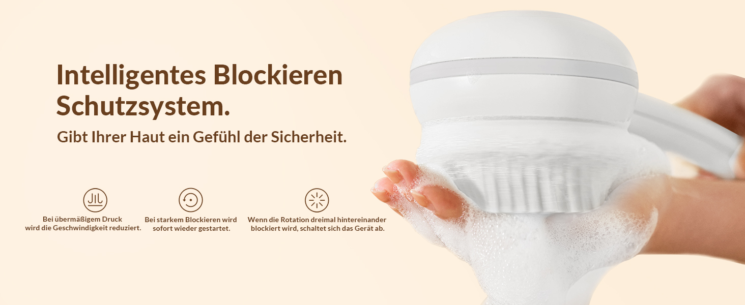 Електрична щітка для спини, м'яка ексфоліація, довгоручна душова щітка, допомога у нанесенні крему для жінок, чоловіків, людей похилого віку, глибоке очищення для всіх типів шкіри, гарна піна - Рожева (Перламутровий)