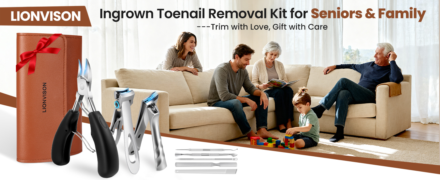 Кусачки для нігтів для літніх людей з товстими нігтями Zehennagelknipser: професійні кусачки з гострим вигнутим лезом та пилкою, нержавіюча сталь