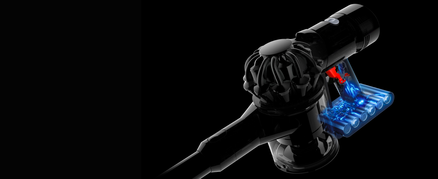 Бездротовий пилосос Dyson V8 Advanced: потужність 130 AW, до 40 хв роботи, технологія Motorbar проти заплутування волосся, видаляє шерсть тварин, ручний та насадка для підлоги