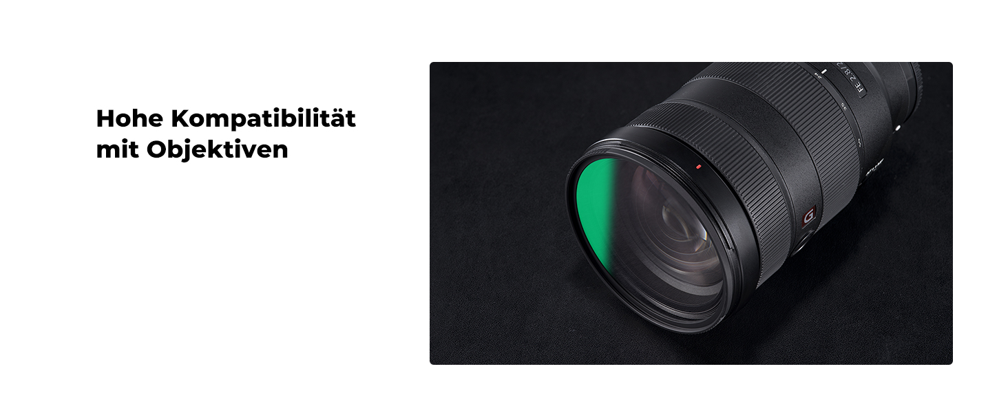 Набір фільтрів K&F Concept Nano X-Serie 58mm: поляризаційний фільтр, UV-фільтр, кришки об'єктива (2 шт.), серветки для чищення (3 шт.)