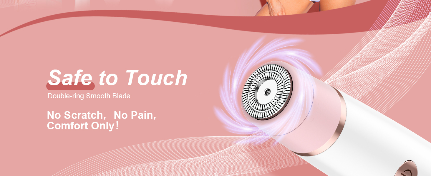 Електричний жіночий тример 4-в-1 для обличчя, бікіні зони та ніг