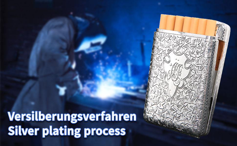 Металеве тютюнопакувальник, 14 шт., Peaky Blinders, бронзовий, для чоловіків та жінок