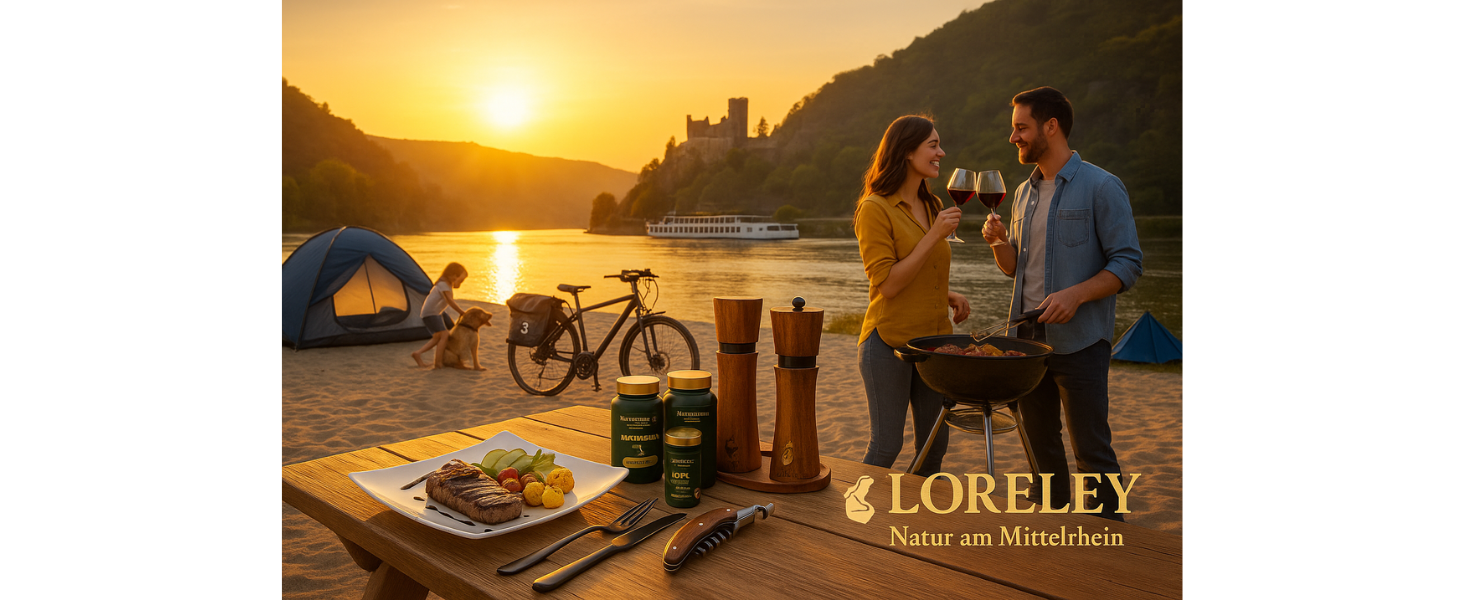 Дерев'яна мельниця для солі та перцю LORELEY® Mittelrhein Germany з керамічним механізмом – з підставкою та пензлем – у подарунковій коробці. Ідеальний подарунок на весілля або новосілля (Deluxe з нержавіючої сталі)