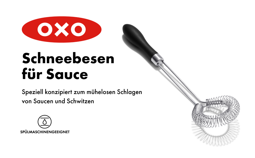 Міні-віночок OXO Good Grips для соусів та підлив (чорний)