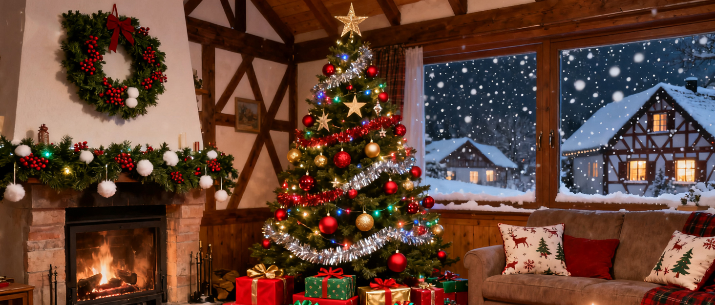 Набір прикрас на ялинку: новорічні кулі Рожево-золоті, 100 шт., різні розміри (3см, 4см, 6см), пластик