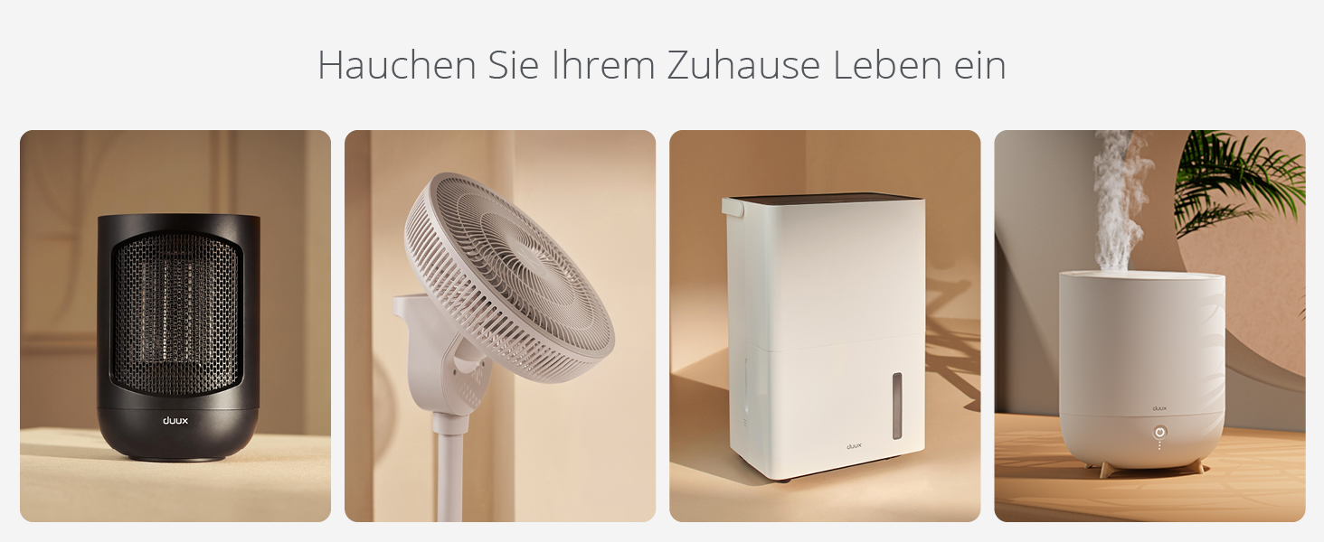 Електричний конвектор Duux Edge Smart 1500W - енергозберігаючий нагрівач для ванної кімнати, з термостатом, для приміщень до 20 м² - сірий