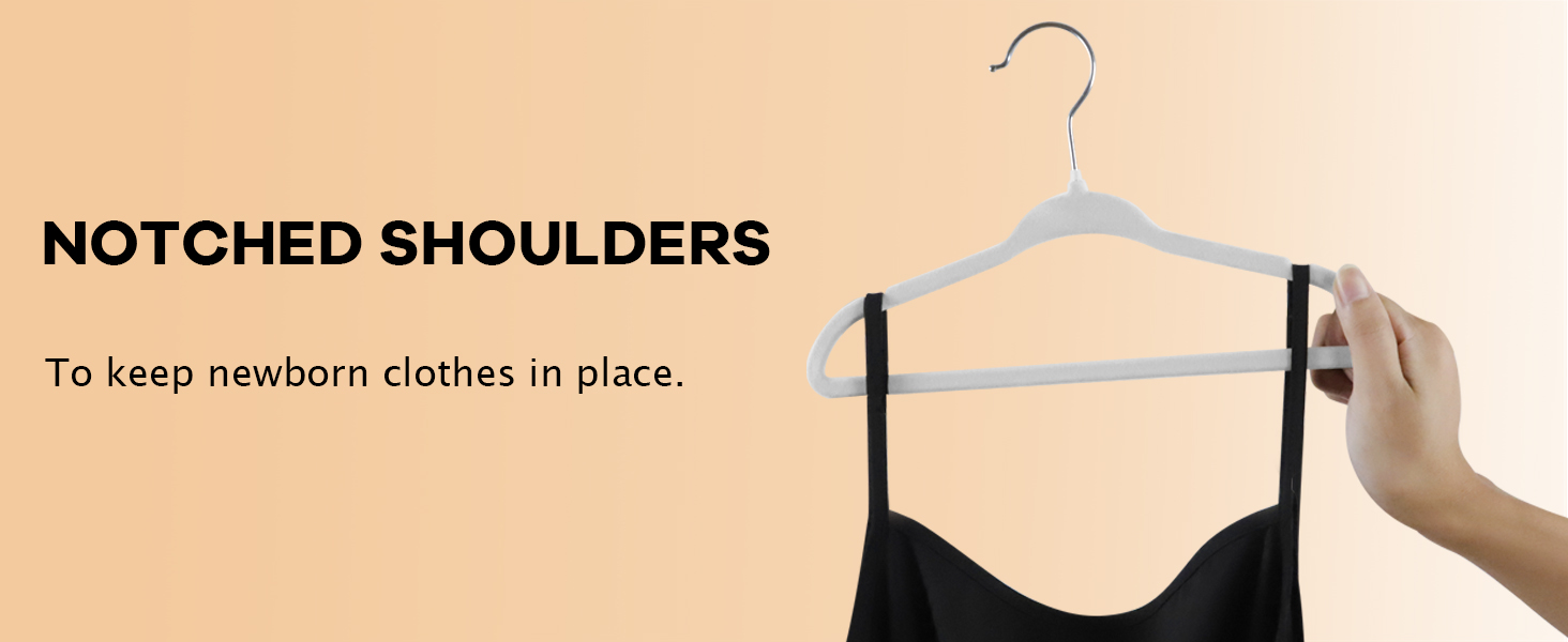 Дитячі вішалки для одягу ManGotree з велюру, 30 шт. - для дитячого одягу з обертовим гачком та спеціальним дизайном плечей