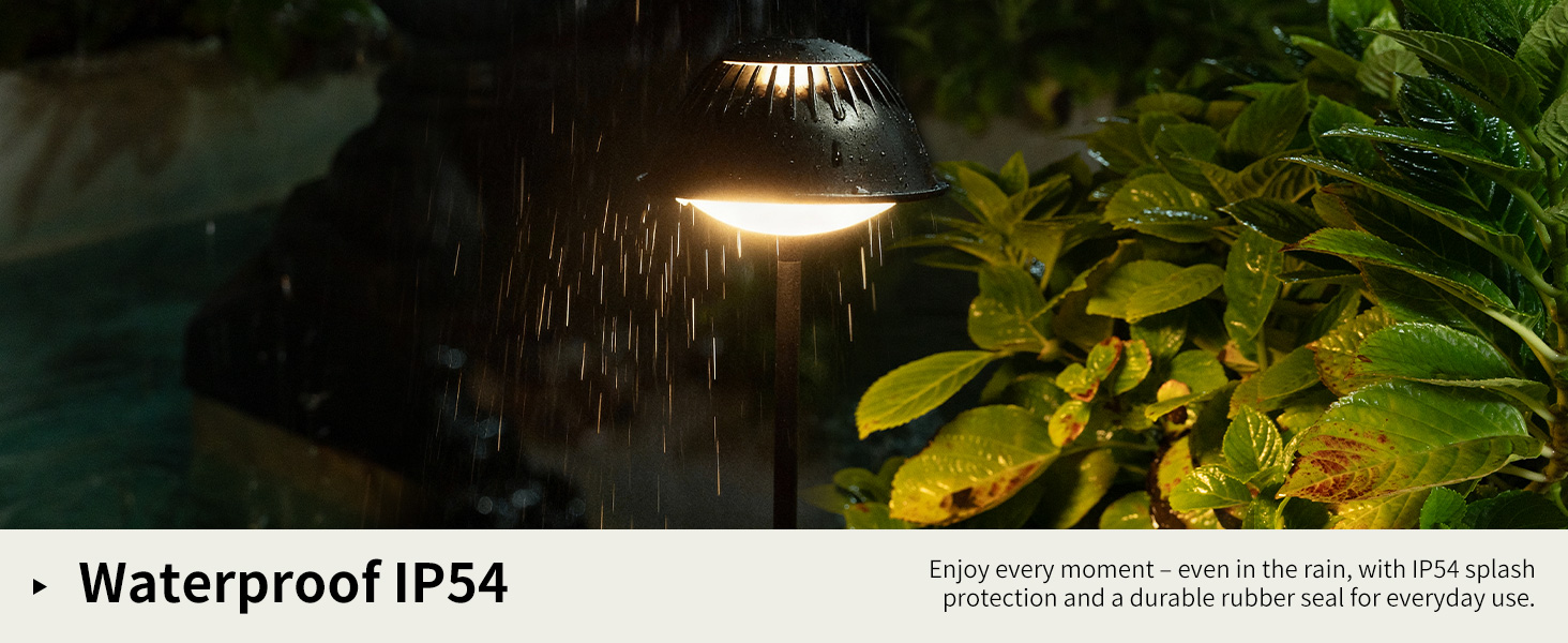 Світлодіодна настільна лампа бездротова LED для вулиці та дому, димована, з акумулятором 5200mAh, водонепроникна IP54, чорна (2 шт)