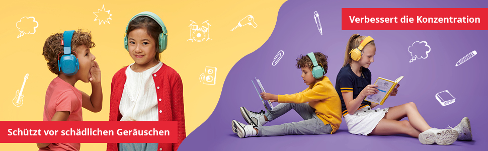 Дитячі навушники шумозахисту Alpine Muffy – комфортний захист вух для дітей до 16 років, рожеві