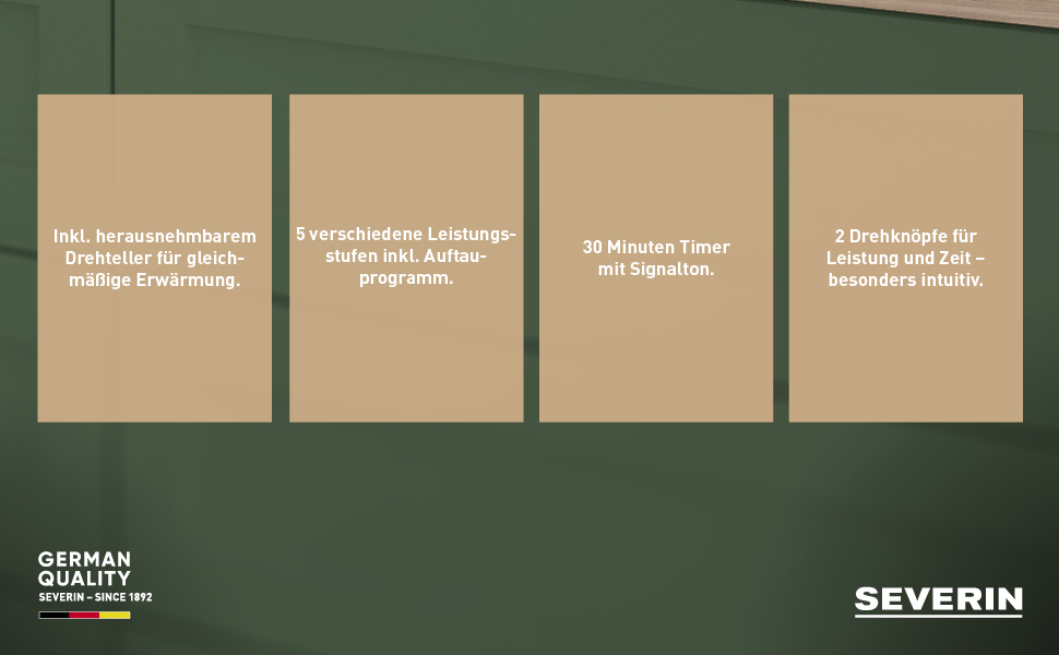 Мікрохвильова піч Severin 2-в-1 з грилем 700 Вт, 28 л, сірий, MW 7771