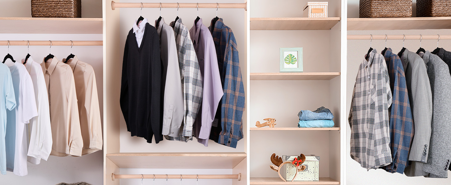 В'язки для одягу з велюру 20 шт. - В'язки для одягу, що економлять місце, для костюмів, тонкі антиковзаючі вішалки для штанів, поворотний гачок на 360°, широкі вішалки для одягу, міцні велюрові вішалки (Чорний)