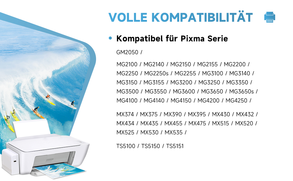 Картриджі Canon 540 541 XL Multipack (чорний та кольоровий), сумісні з Pixma TS5150, TS5151, MX475, MG3600, MG3650, MG4200, MG4250, ресурс 1100+ сторінок