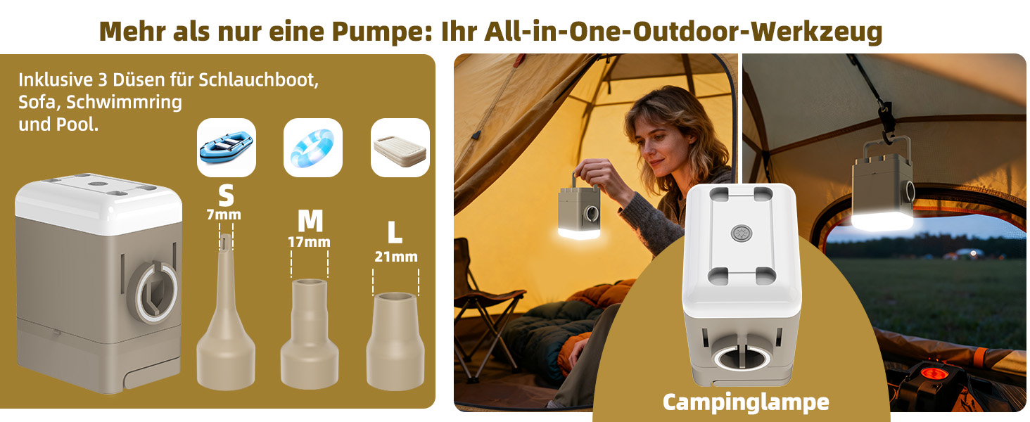 Надувний матрац KASIMO TPU самонадувний 1-місний з електричним насосом та подушкою, 190x90x22 см для дому та кемпінгу