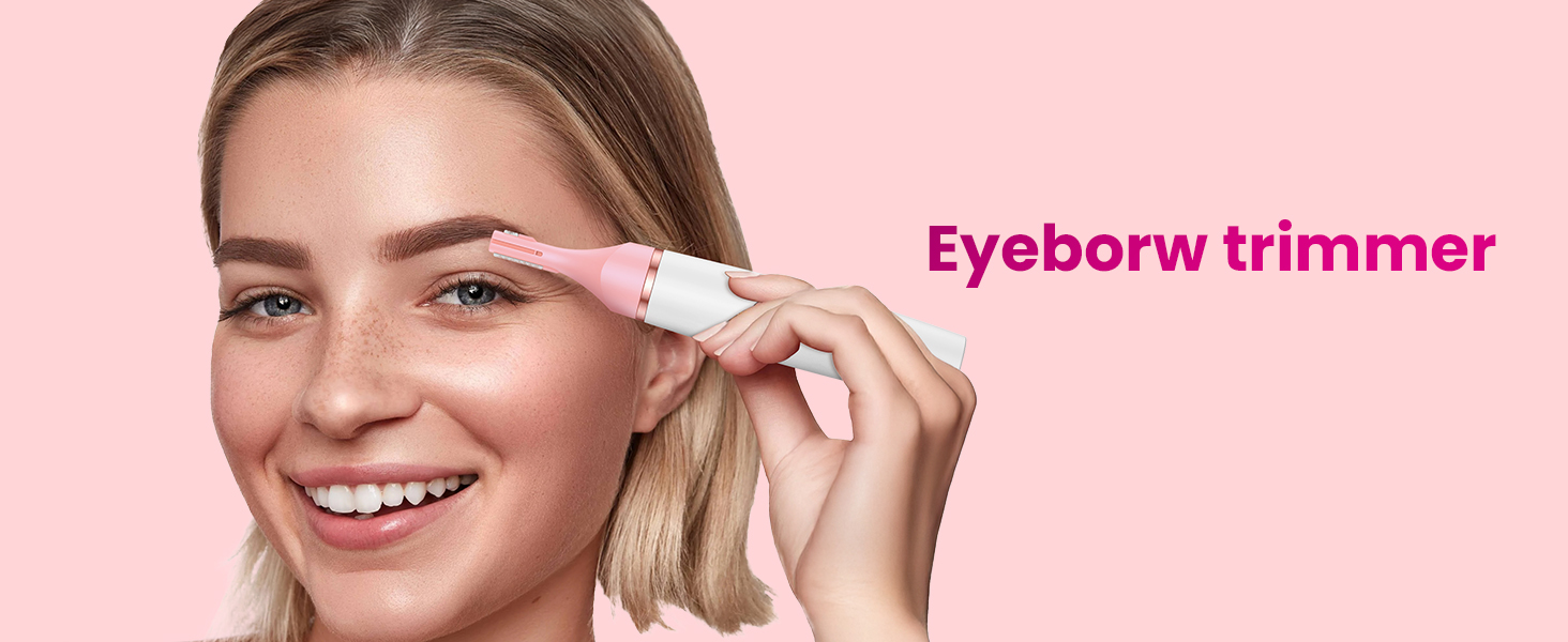 Електричний тример для жінок 4-в-1: для обличчя, тіла, ніг, носа. Тример для бікіні, USB-C