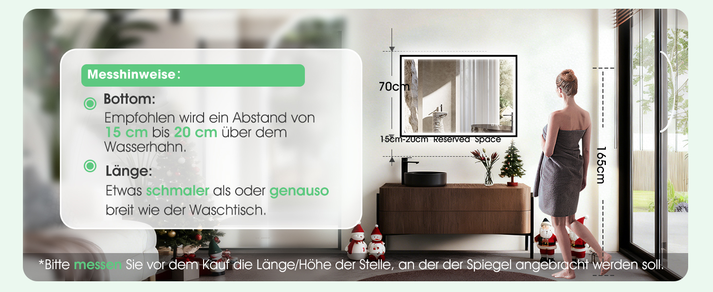 Дзеркало для ванної кімнати S'bagno з підсвічуванням 100x70 см, 5x збільшення, LED, рамка з алюмінію, протитуманне покриття, 3 кольори, диммування, функція пам'яті, HD скло, IP44, Bluetooth (чорна рамка)