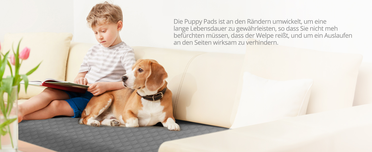 Водонепроникний килимок для собак, килимок для котів, неслизький, міцний, для захисту дивану, ліжка, автокрісла, можна прати в пральній машині (172 x 208 см, темно-сірий)