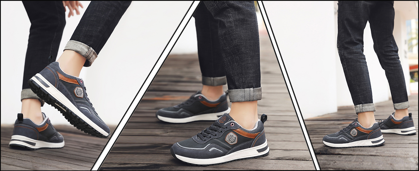 ARRIGO BELLO Кросівки чоловічі для активного відпочинку, спорту та прогулянок. Легкі кросівки для ходьби, розмір 41-46, колір блакитний.