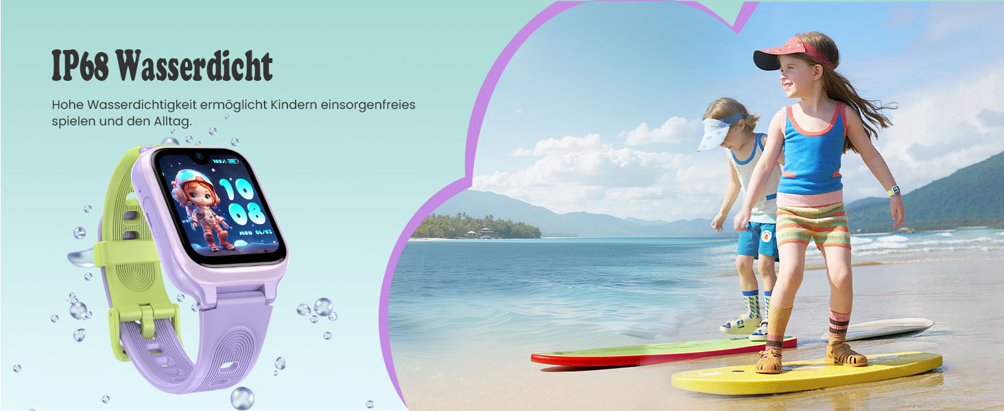 Дитячий розумний годинник LAGENIO K9 4G з GPS, AMOLED, 1.78