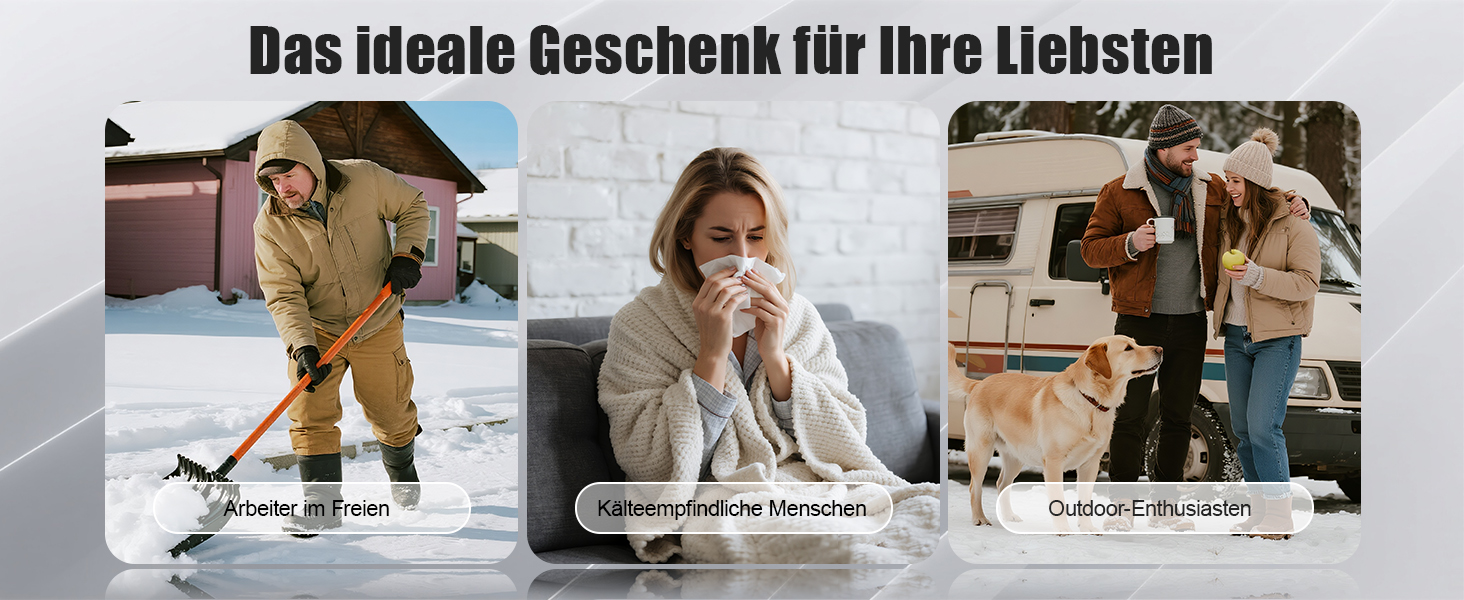 Електричний грілка для рук 2-в-1, 6000 mAh з магнітом, багаторазовий, 3 режими нагріву, USB-зарядка, компактний