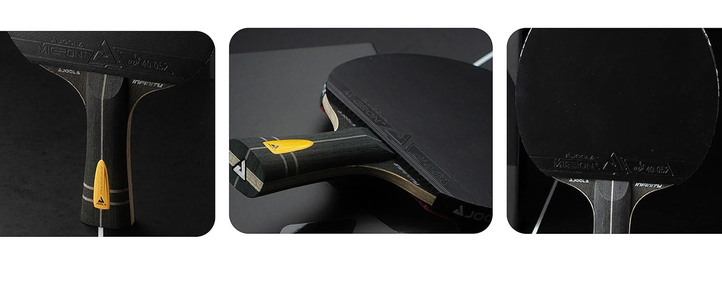 Набір для настільного тенісу JOOLA INFINITY CARBON, MEGA CARBON, ROSSI CARBON (з м'ячами), для професійних гравців та змагань