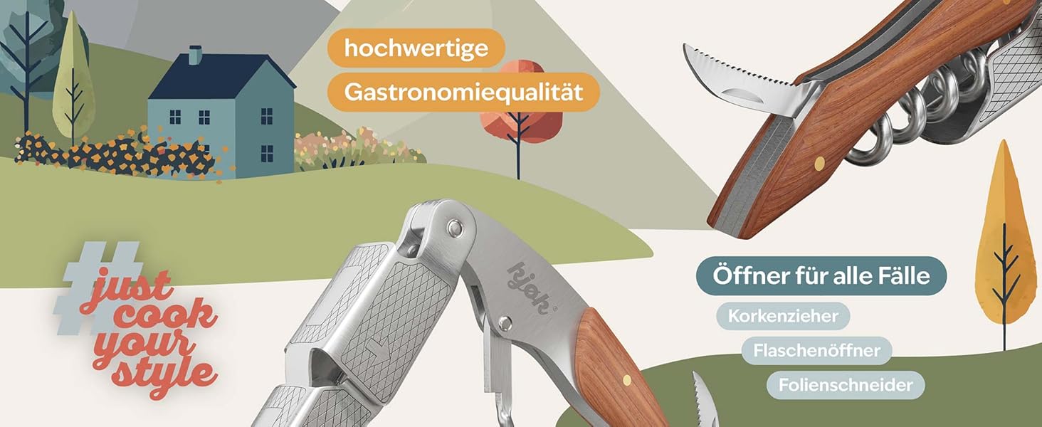 ?k Premium Corkscrew DeLuxe - Автоматична відкривачка для пляшок