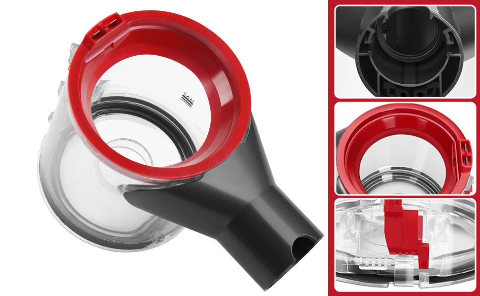 Контейнер для пилу сумісний з пилососами Dyson V7 (SV11) V8 (SV10), Замінна частина, Номер деталі 967699-01