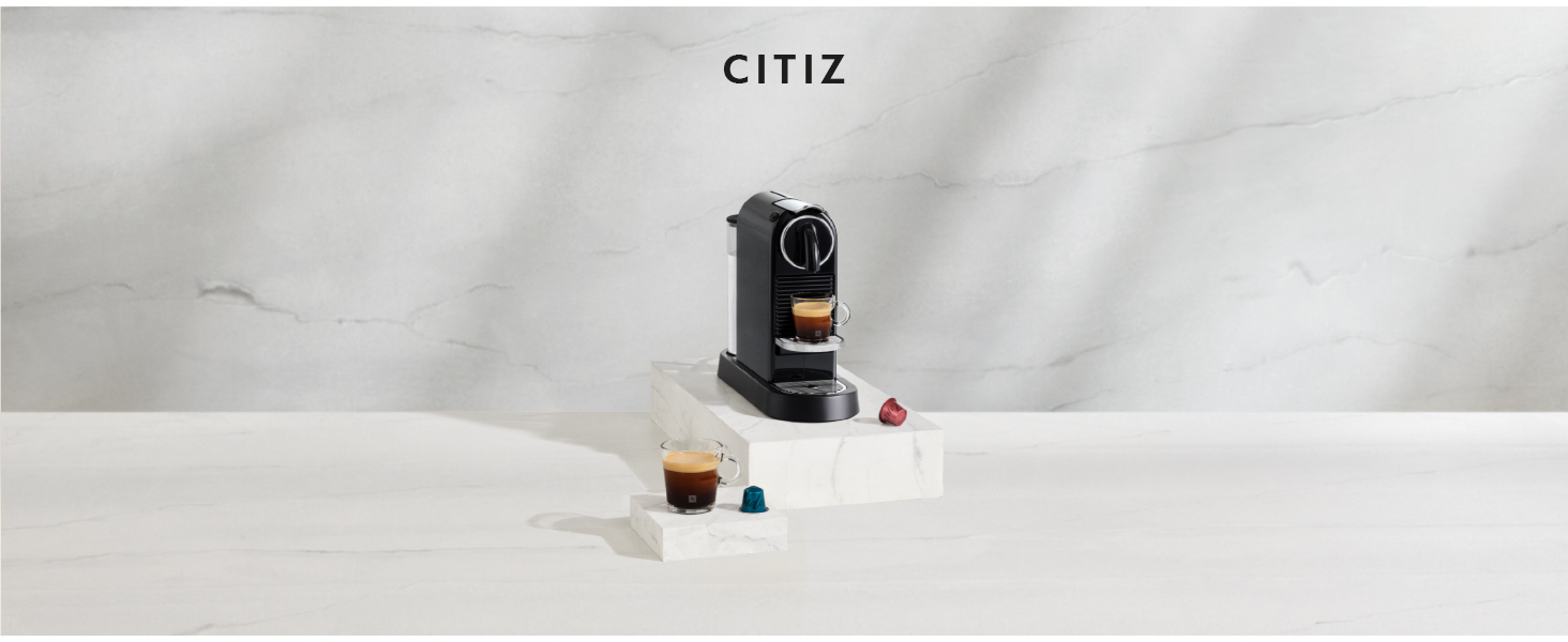 Кавомашина Nespresso Citiz EN167.W, кремово-білий колір, 1260W, без Aeroccino