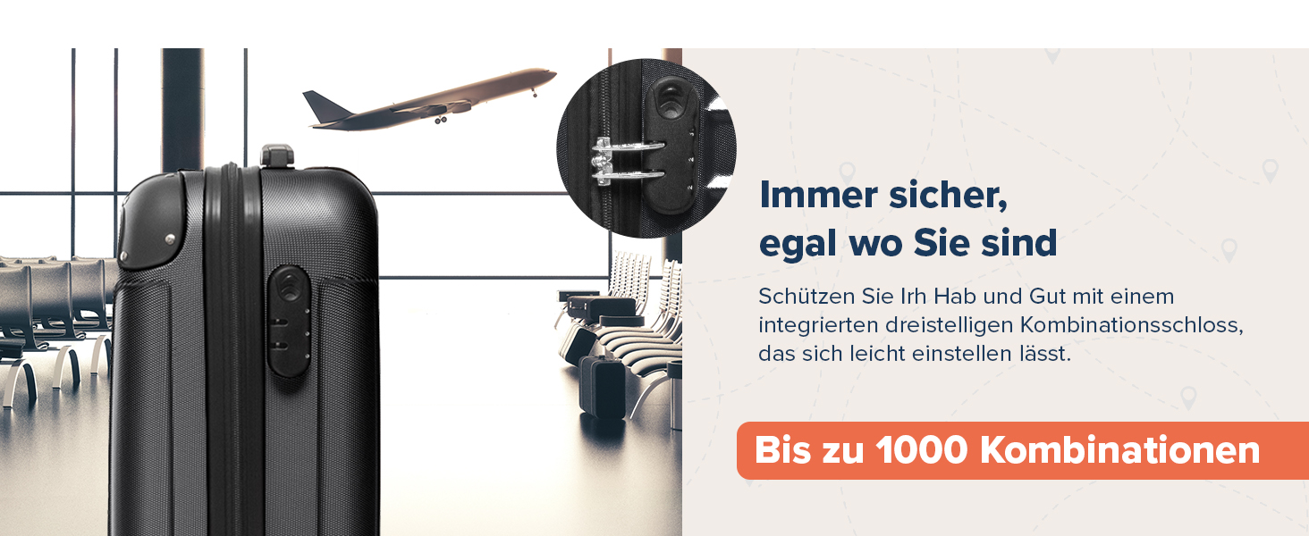 Валіза ручної поклажі TRVLMORE 54x36x20 см - жорсткий корпус, з колесами, сірий (2 шт. у наборі)