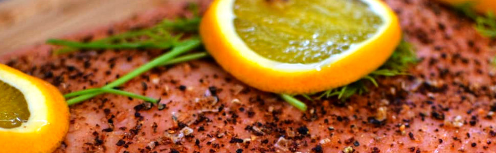 Дошка для гриля та копчення лосося та риби BBQ-Toro з тримачем, бук