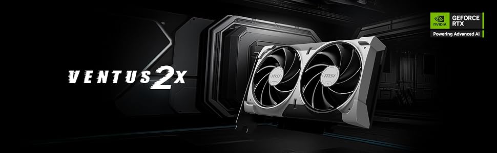 Відеокарта MSI GeForce RTX 5050 VENTUS 2X OC 8GB GDDR6, PCIe 5.0