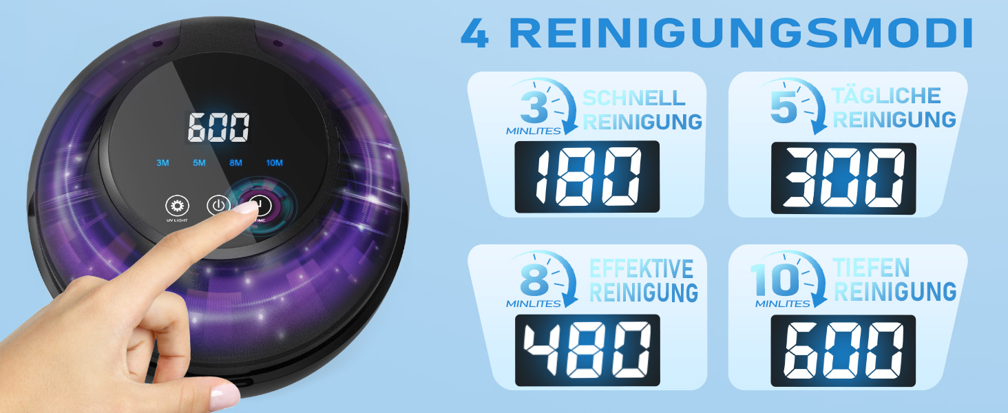 Ультразвуковий очищувач для стоматології 50kHz, 250мл з УФ-лампою (6 ламп) для брекетів, кап, ретейнерів, зубних протезів, елайнерів та ювелірних виробів, чорний