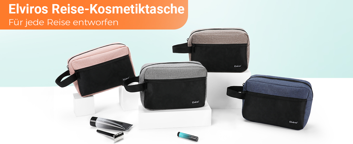 Чоловіча дорожня туалетна косметичка, водонепроникна, з кишенею для гоління та ручкою, органайзер для косметики, спортзал, душ, ванна кімната, подарунок для чоловіків, чорно-сіра