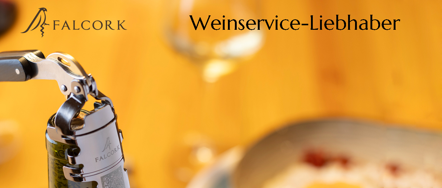 Професійний сомельє ніж FALCORK 249 – 2-ступеневий з фіксатором та захистом від поломки корка, для довгих пробок до 49 мм