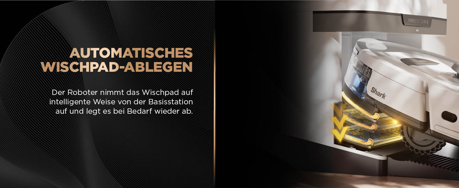 Робот-пилосос та робот-мийник Shark PowerDetect 2-в-1, NeverTouch Pro, самостійне очищення до 60 днів, 3D-LiDAR навігація, NeverStuck, керування через додаток, RV2800ZEEU, 2 щітки, Anti-Micro Pads, 1 капсула