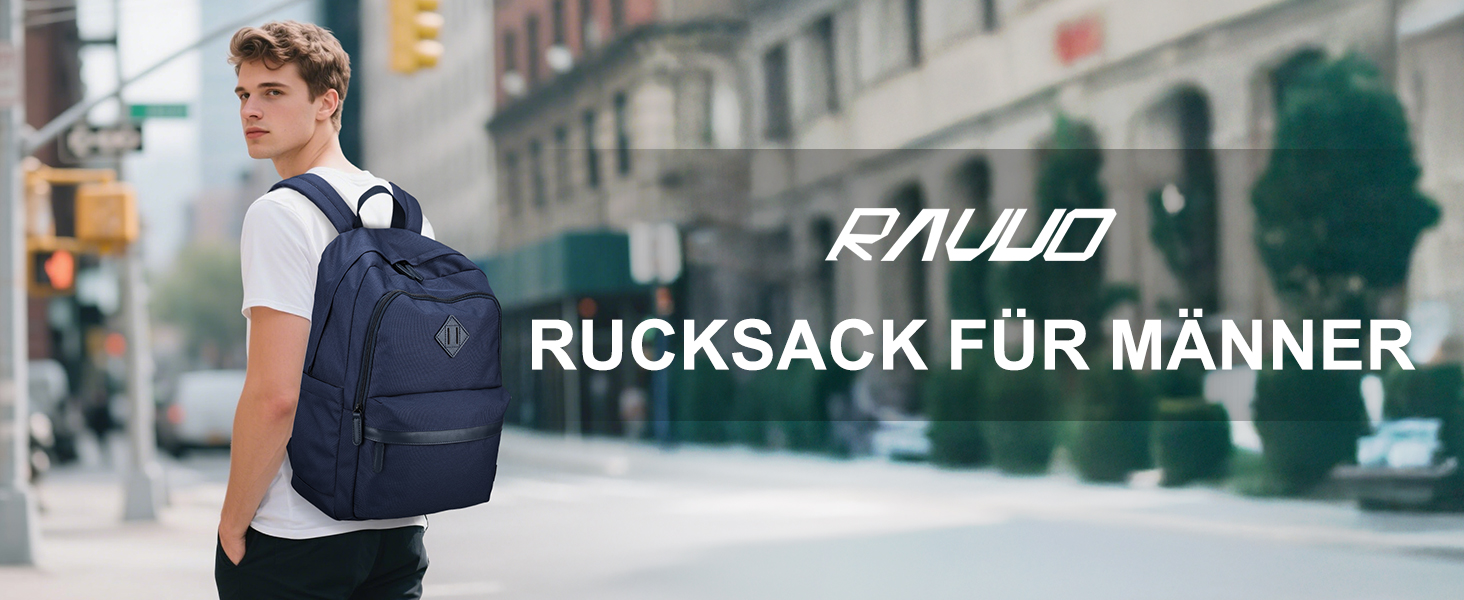 Рюкзак RAVUO для чоловіків та жінок, 15.6 дюймів, водонепроникний, для підлітків, для школи, подорожей, роботи, чорний, бордовий