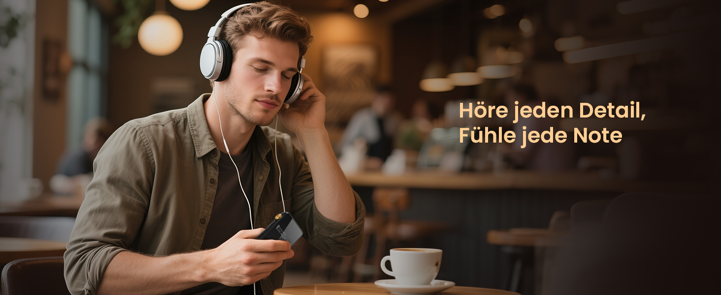 Hi-Res MP3 плеєр HIFI WALKER H20 Pro з Bluetooth, 64GB, Dual ESS DAC, 4.4мм збалансований вихід, 3.2