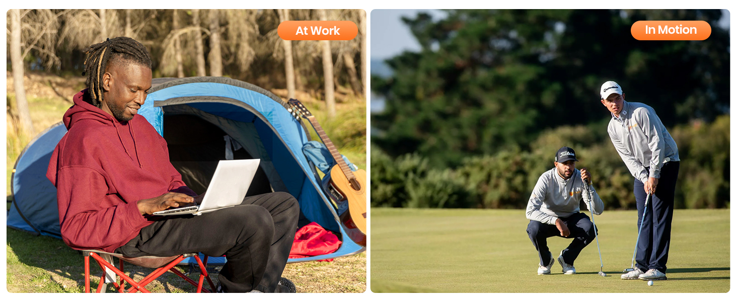 Електричний грієчка для рук Warmco 2 шт., 10000mAh, USB Powerbank, 3 рівні нагріву, для чоловіків та жінок, Outdoor, Гольф, кемпінг, чорний