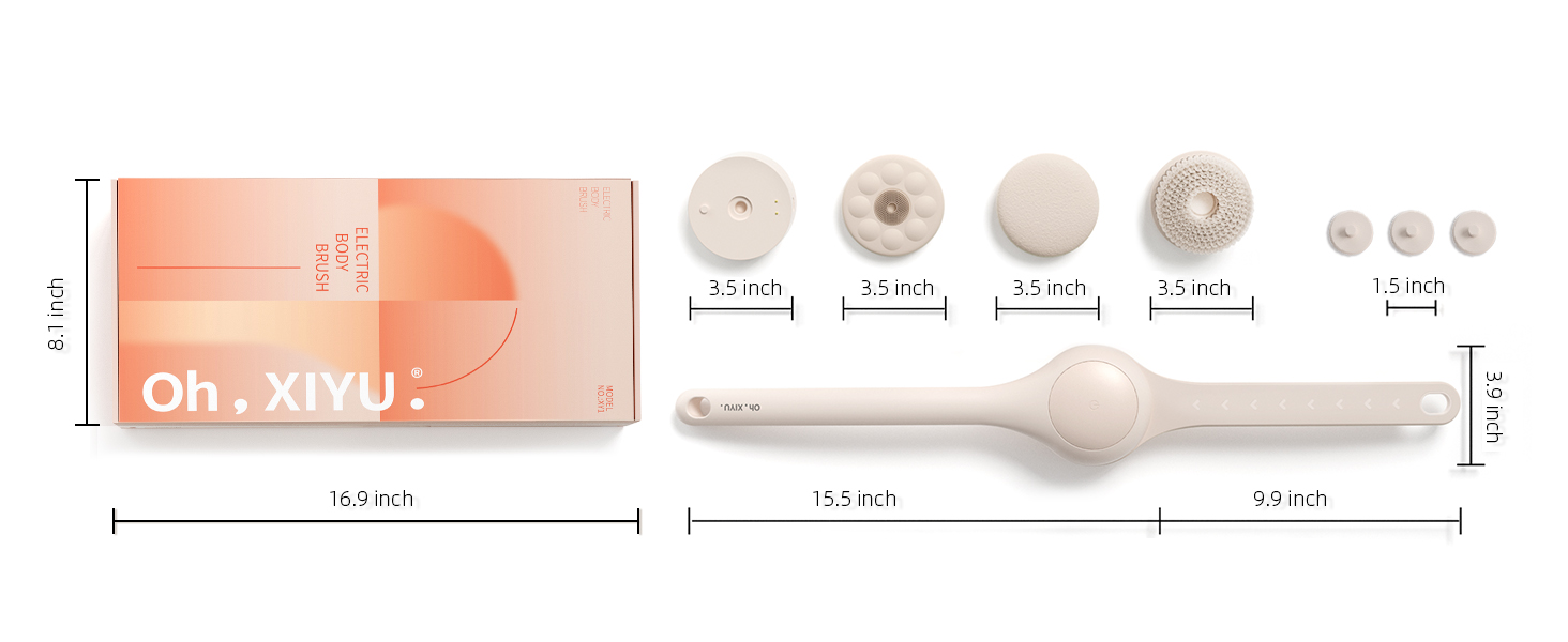 Електрична щітка для спини Gentle Exfoliating, з довгим ручним, для глибокого очищення, для жінок, чоловіків, літніх людей, рожевого кольору