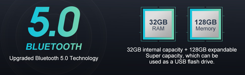 MP3 плеєр 64GB Bluetooth 5.3 HiFi з металевим корпусом, радіо FM, диктофон, сенсорний екран 2.4