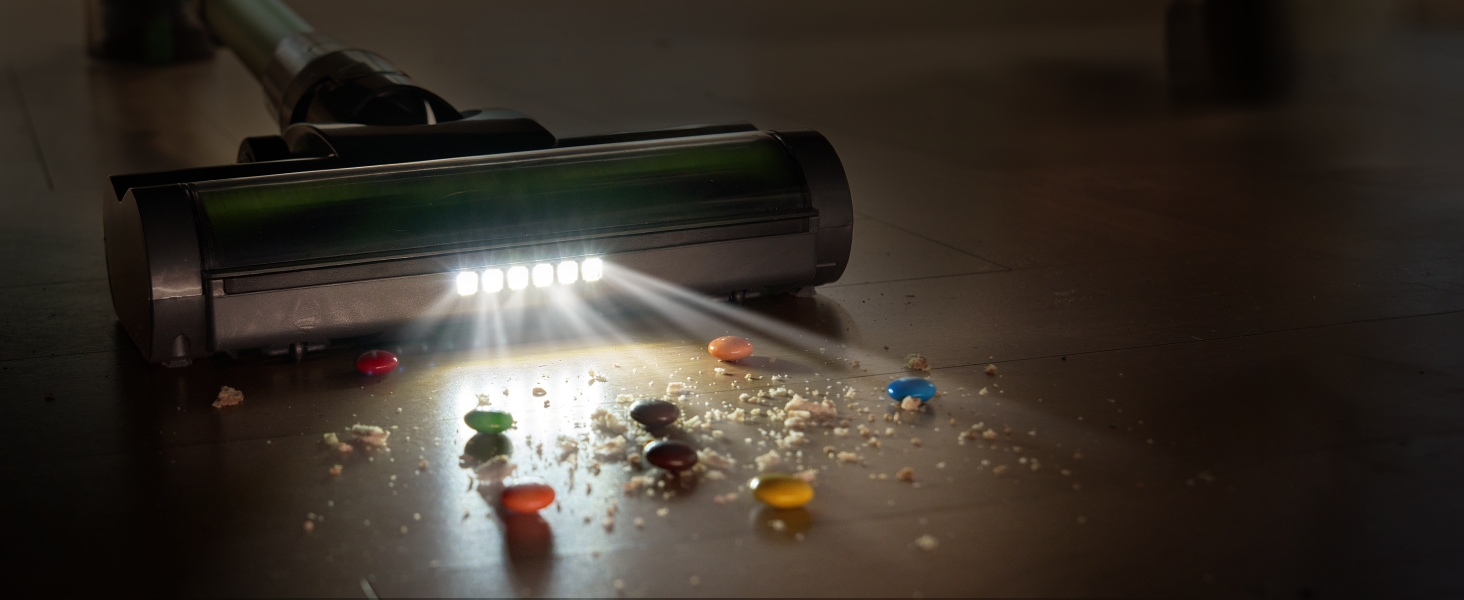 Акумуляторний пилосос 30000 Па, бездротовий пилосос з часом роботи 60 хв, тихий акумуляторний пилосос з LED-дисплеєм/антизаплутувальною насадкою, 450 Вт ручний пилосос для твердих поверхонь, килимів та шерсті тварин