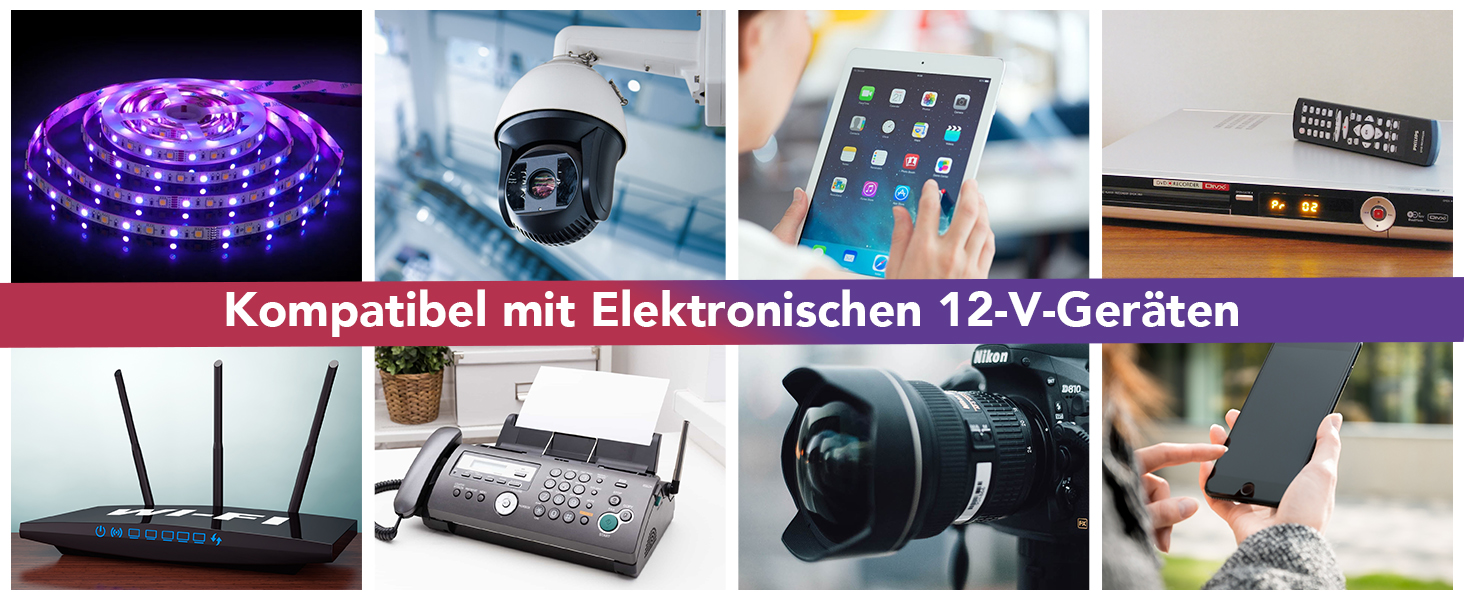 Power Bank NASTIMA 12V 5200mAh з трьохвидим виходом (USB-A, USB-C, DC) для LED, CCTV, камер та ін.