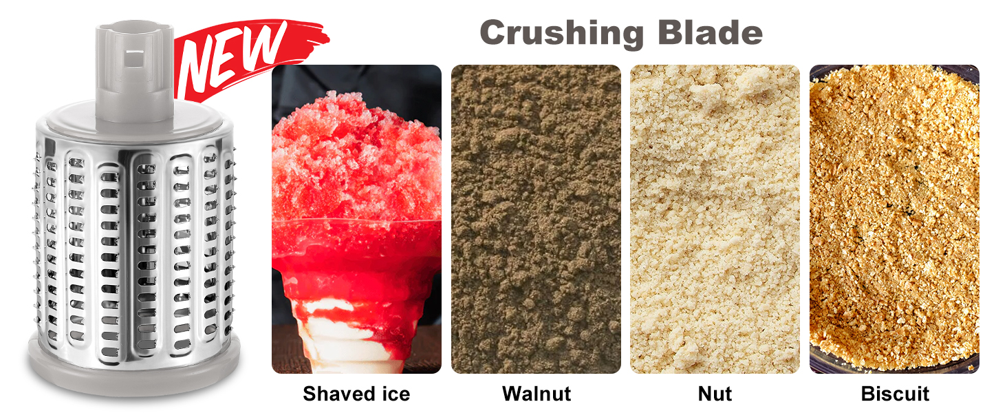 Трояк для овочів та сиру з 3 наборами ножів, білий. Ідеально для нарізки овочів, сиру, горіхів. 5 ножів