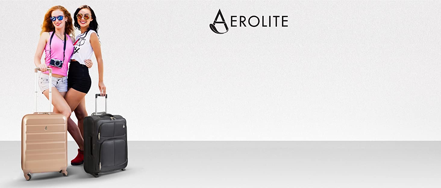 Велика валіза Aerolite XL 79см, легка ABS, 4 колеса, жорсткий корпус, сіро-вугільна
